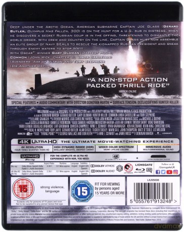Hunter Killer (Ocean ognia) [Blu-Ray 4K]+[Blu-Ray]