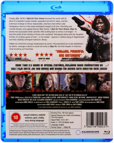 I Spit On Your Grave: Deja Vu [Blu-Ray]