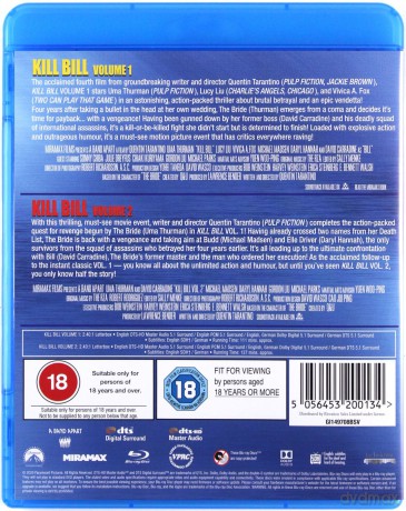 Kill Bill 1-2 [2xBlu-Ray]