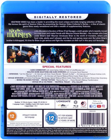 Little Monsters (Małe potwory) [Blu-Ray]