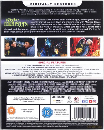 Little Monsters (Małe potwory) [Blu-Ray]
