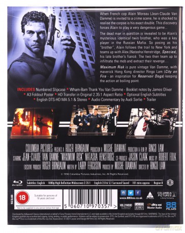Maximum Risk (Limited) (Maksimum ryzyka) [Blu-Ray]