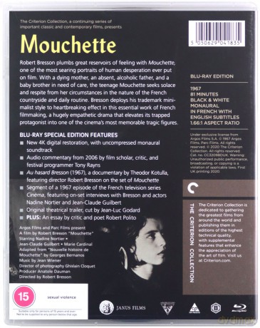 Mouchette [Blu-Ray]