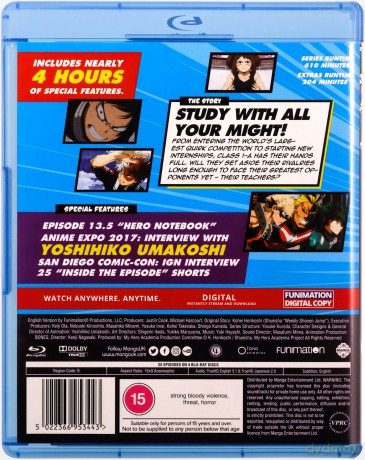 My Hero Academia Season 2 [4xBlu-Ray]