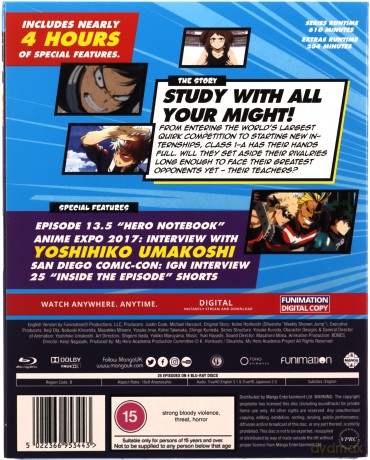 My Hero Academia Season 2 [4xBlu-Ray]