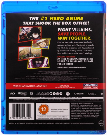 My Hero Academia: Heroes Rising [Blu-Ray]