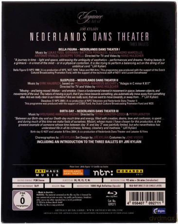 Jiri Kylian: Nederlands Dans Theater - Three Ballets [Blu-Ray]