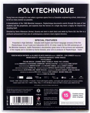 Polytechnique (Politechnika) [Blu-Ray]