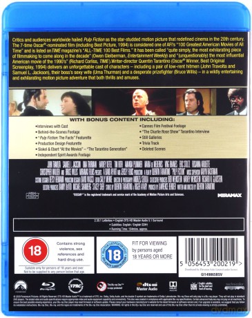 Pulp Fiction [Blu-Ray]