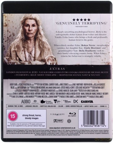 Relic (Relikt) [Blu-Ray]