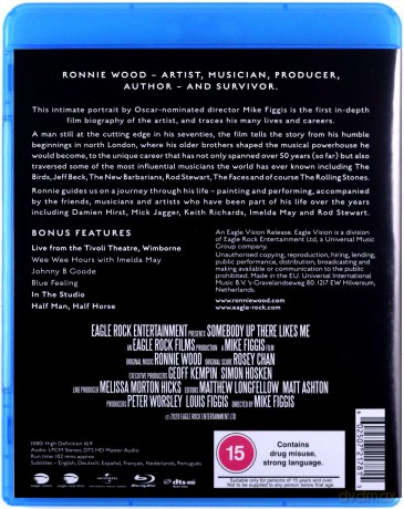 Ronnie Wood: Somebody Up There Likes Me (Ronnie Wood: Ktoś na górze mnie lubi) [Blu-Ray]