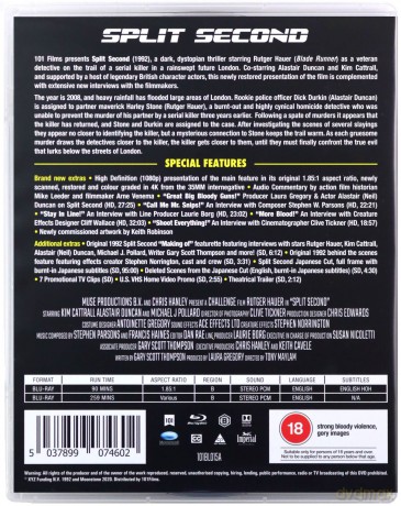 Split Second (W mgnieniu oka) [2xBlu-Ray]