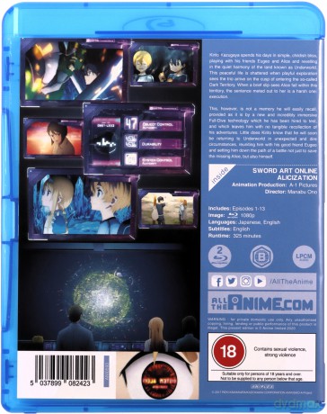 Sword Art Online: Alicization Part 1 [2xBlu-Ray]