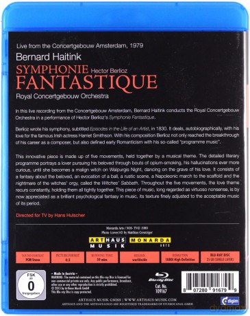 Royal Concertgebouw Orchestra: Symphonie Fantastique [Blu-Ray]