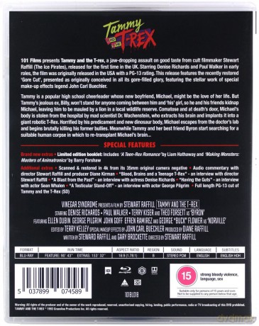 Tammy And The T-Rex (Limited) (Młody T-Rex) [Blu-Ray]