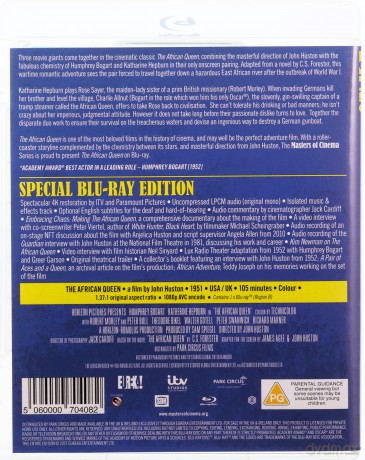The African Queen (Afrykańska królowa) [Blu-Ray]