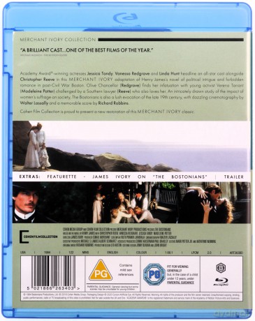 The Bostonians (Bostończycy) [Blu-Ray]