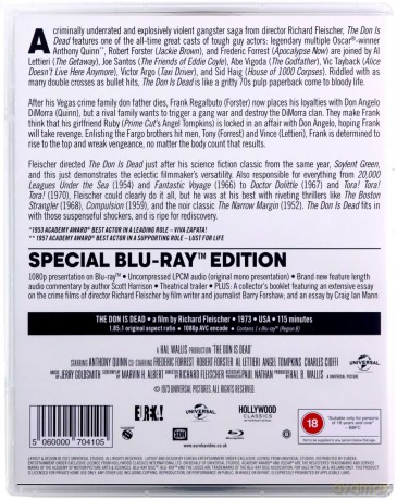 The Don Is Dead (Ojciec chrzestny nie żyje) [Blu-Ray]