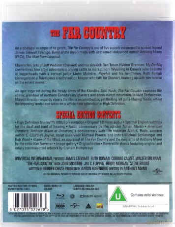 The Far Country (Daleki kraj) [Blu-Ray]