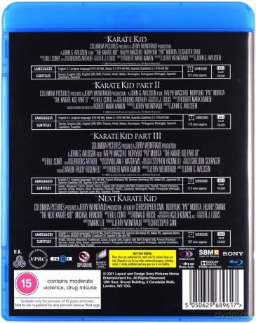 The Karate Kid 1-4 [4xBlu-Ray]