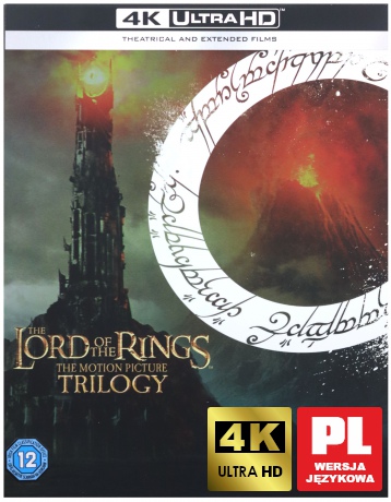 Władca Pierścieni Trylogia [BOX] [9xBlu-Ray 4K]