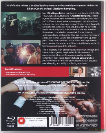 The Night Porter (Nocny portier) [Blu-Ray]