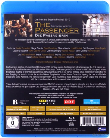 Mieczysław Weinberg: The Passenger: Bregenz Festival [Blu-Ray]