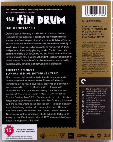 The Tin Drum (Blaszany bębenek) (Criterion Collection) [Blu-Ray]