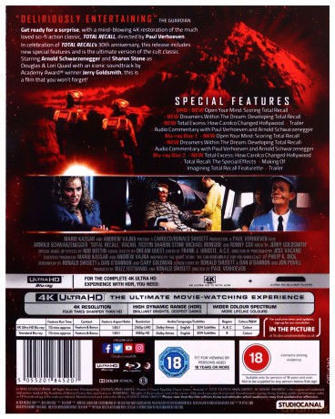 Total Recall (Pamięć absolutna) (30th Anniversary Edition) [Blu-Ray 4K]+[Blu-Ray]