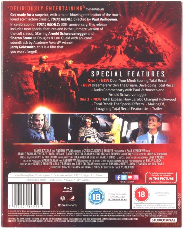 Total Recall (Pamięć absolutna) (30th Anniversary Edition) [Blu-Ray]