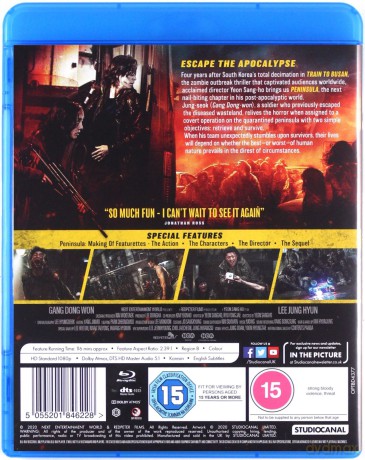 Train to Busan Presents: Peninsula (Zombie express 2: Półwysep) [Blu-Ray]