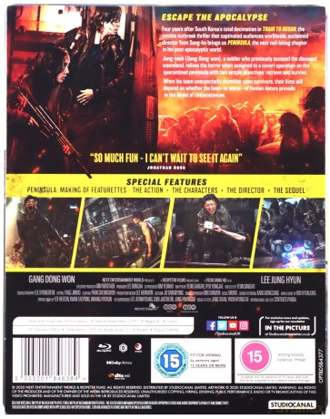 Train To Busan Presents: Peninsula (steelbook) (Zombie express 2: Półwysep) [Blu-Ray]