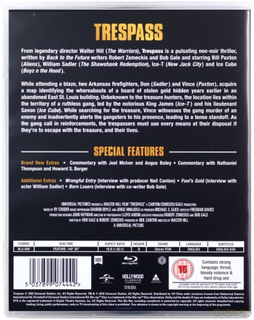 Trespass (Wstęp wzbroniony) [Blu-Ray]