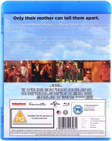 Twins (Bliźniacy) [Blu-Ray]