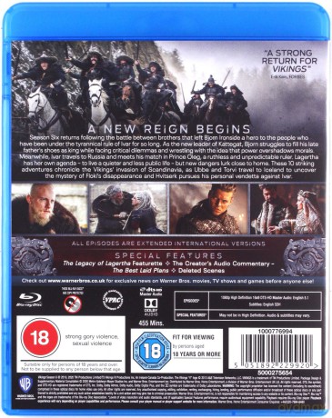 Vikings Season 6 Part 1 (Wikingowie) [3xBlu-Ray]