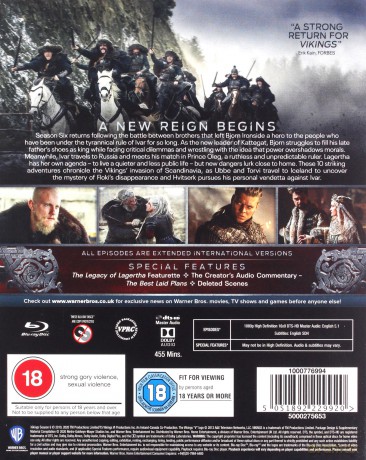 Vikings Season 6 Part 1 (Wikingowie) [3xBlu-Ray]