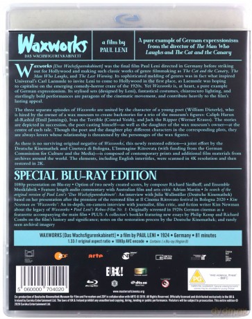 Waxworks (Gabinet figur woskowych) [Blu-Ray]