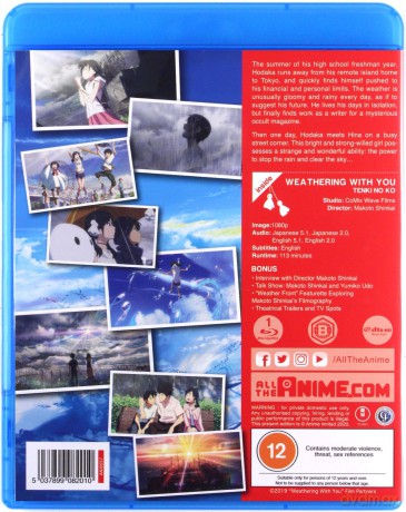 Weathering With You [Blu-Ray]