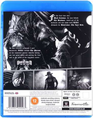 WWE: Undertaker - The Last Ride [Blu-Ray]