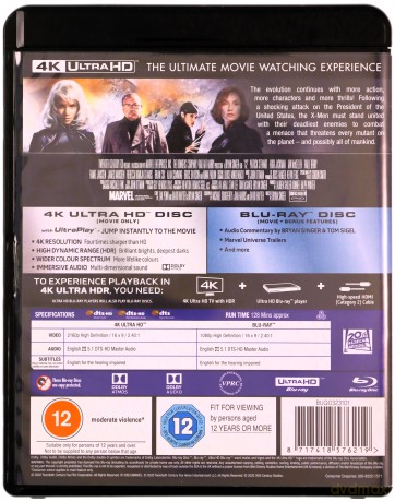 X-Men 2 [Blu-Ray 4K]+[Blu-Ray]