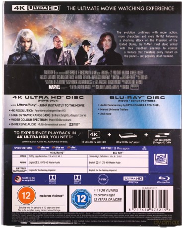 X-Men 2 [Blu-Ray 4K]+[Blu-Ray]