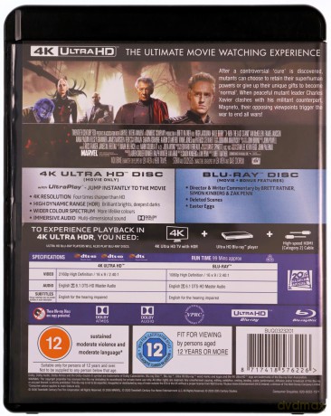 X-Men: Ostatni bastion [Blu-Ray 4K]+[Blu-Ray]