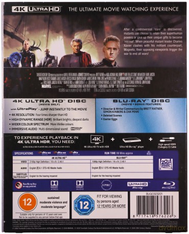 X-Men: Ostatni bastion [Blu-Ray 4K]+[Blu-Ray]