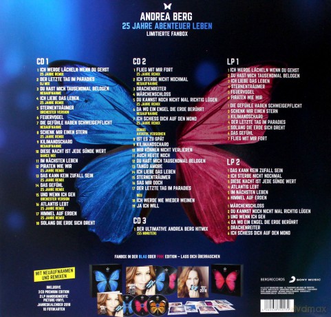 Andrea Berg: 25 Jahre Abenteuer Leben (Limited Fanbox) (signiert) [5xWinyl]