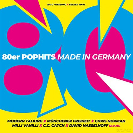80er Pophits - Made In Germany (Yellow) [Winyl]