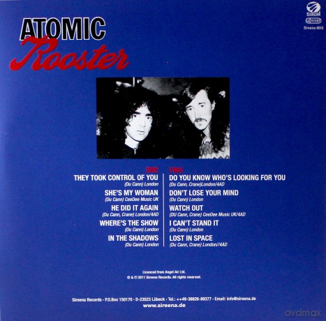 Atomic Rooster: Atomic Rooster (Version 1980) [Winyl]