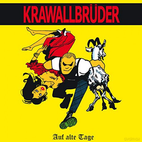 Krawallbroder: Auf alte Tage (Limited) (Red) [Winyl]