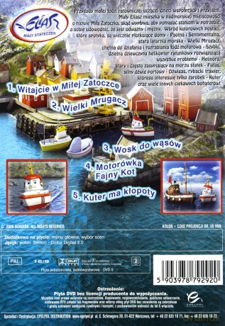 Mały stateczek Eliasz 1 [DVD]