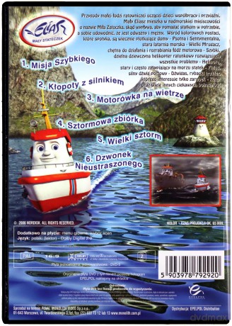 Mały stateczek Eliasz 4 [DVD]