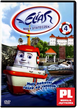 Mały stateczek Eliasz 4 [DVD]
